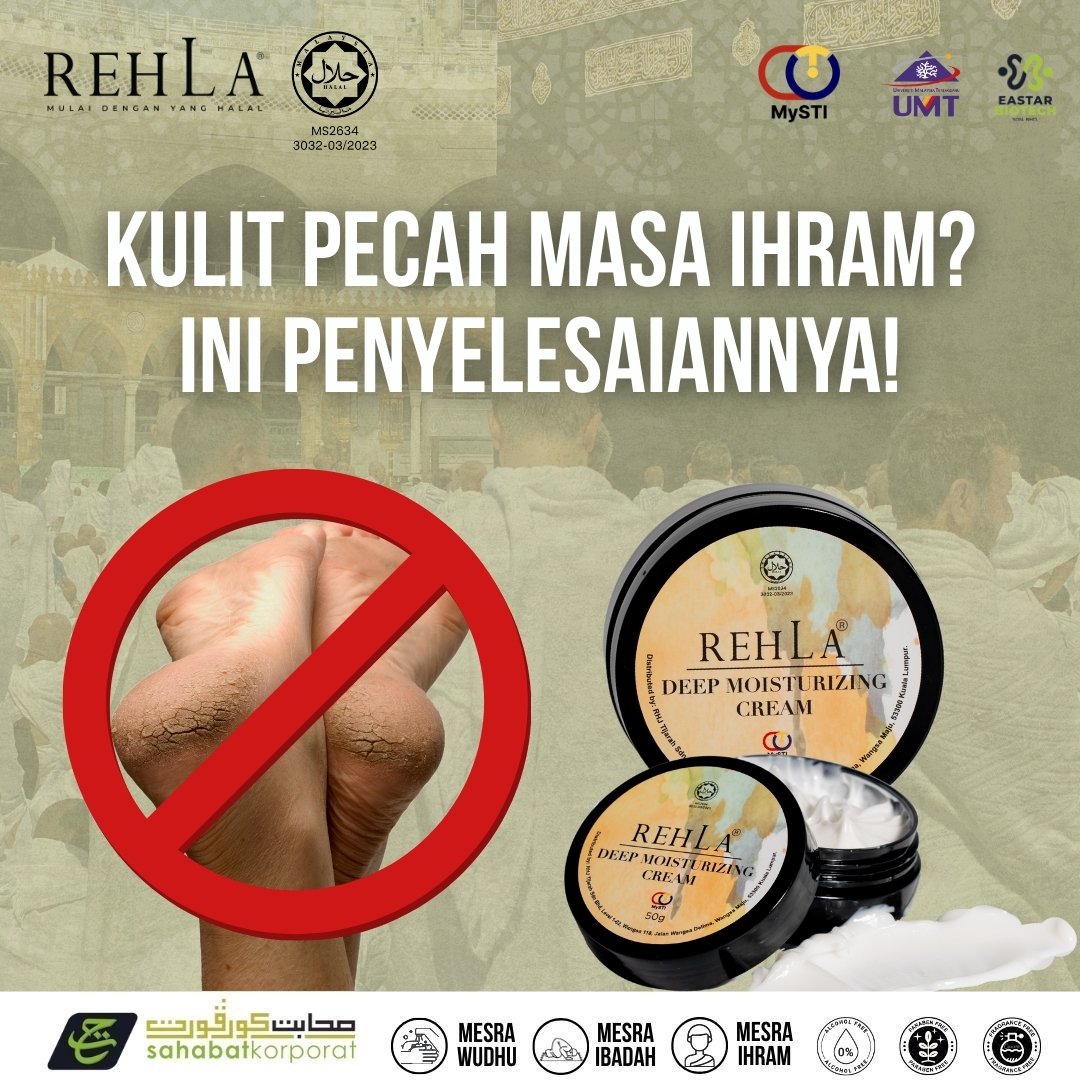 Skincare Umrah Haji Halal & Sah Ihram